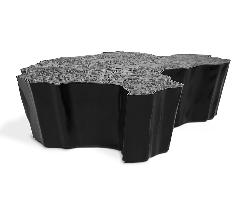 0-091 Eden черный центральный стол Boca Do Lobo  - Вид №22