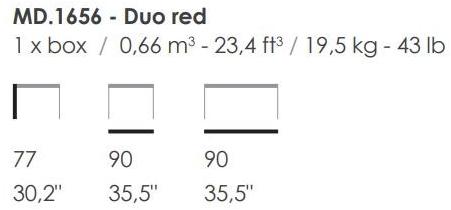 Fenabel Круглый обеденный стол из дерева Duo Md.1656 - Вид №1