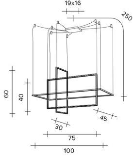 Urban Светодиодная подвесная лампа Area 1737.36.--- - Вид №7