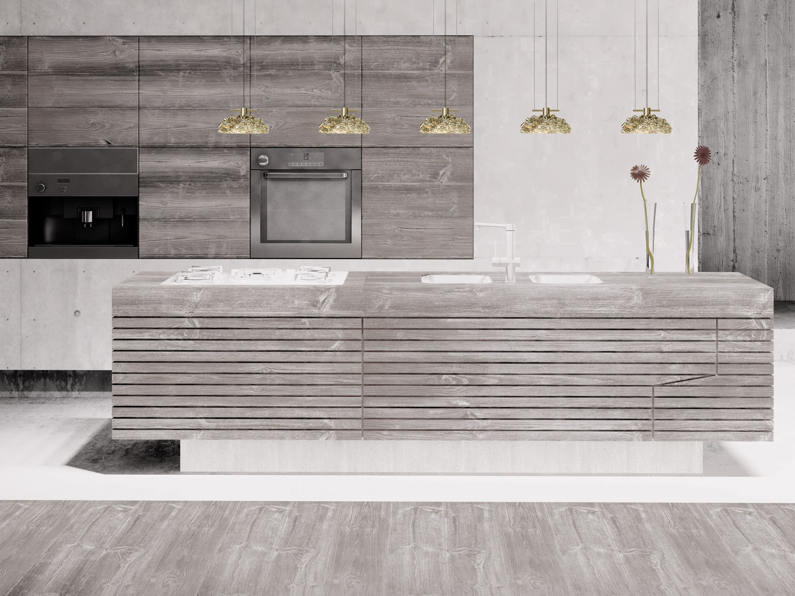 Стеклянный подвесной светильник ILFARI Цветы из Амстердама ARCH-00034465 - Вид №2