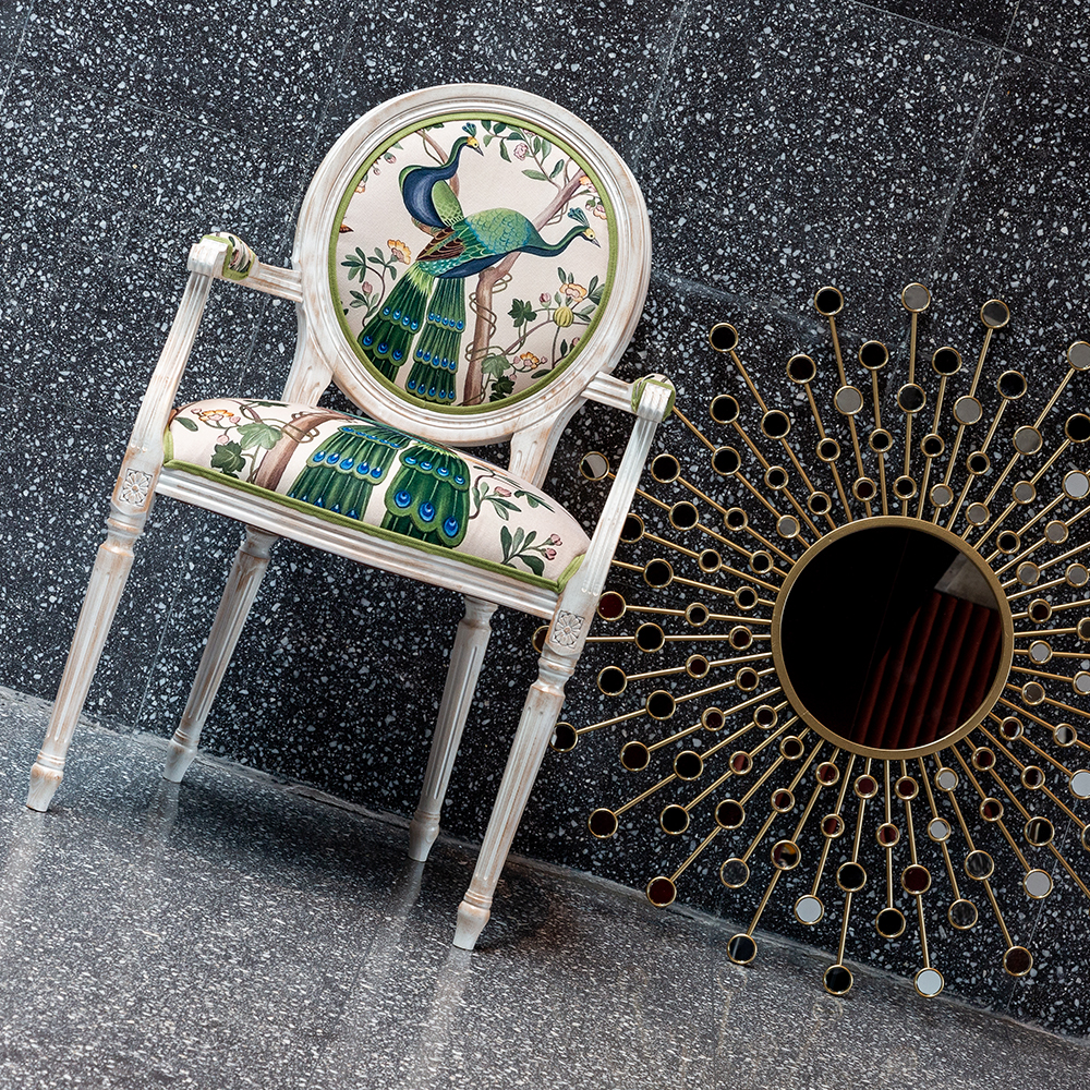 21060750 Полукресло «Индокитайский зелёный павлин» Object Desire  - Вид №9