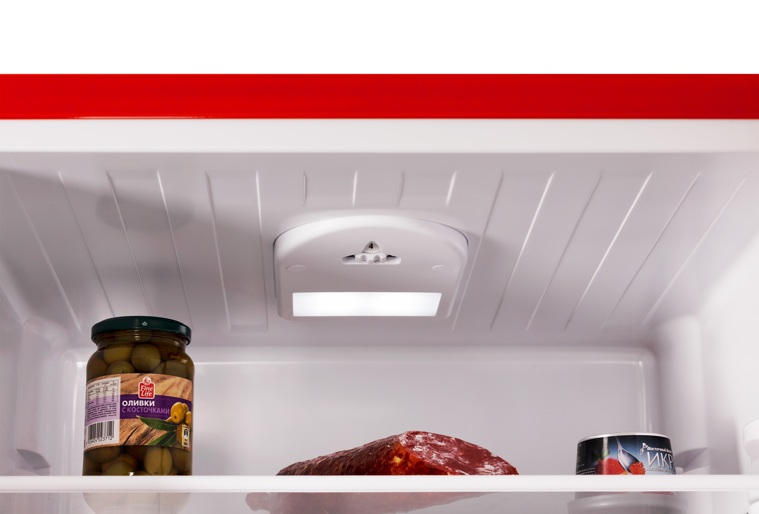 9070792 Холодильник с морозильником   Nordfrost NRG 152 R красный STDN-0046704 - Вид №5