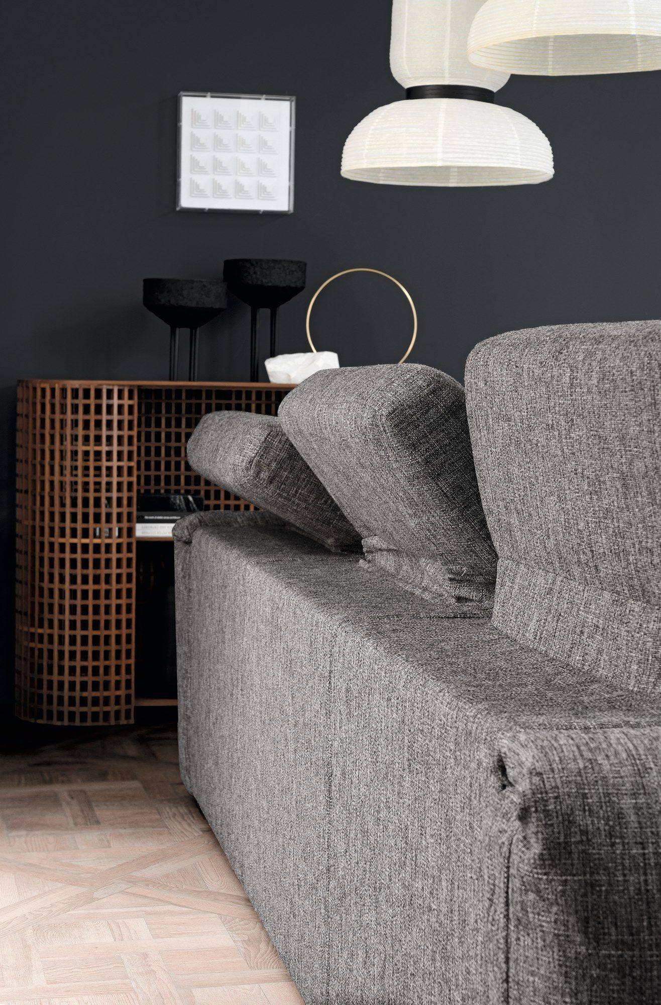 3-местный тканевый диван с подголовником Felis Softliving ARCH-00050314 - Вид №2