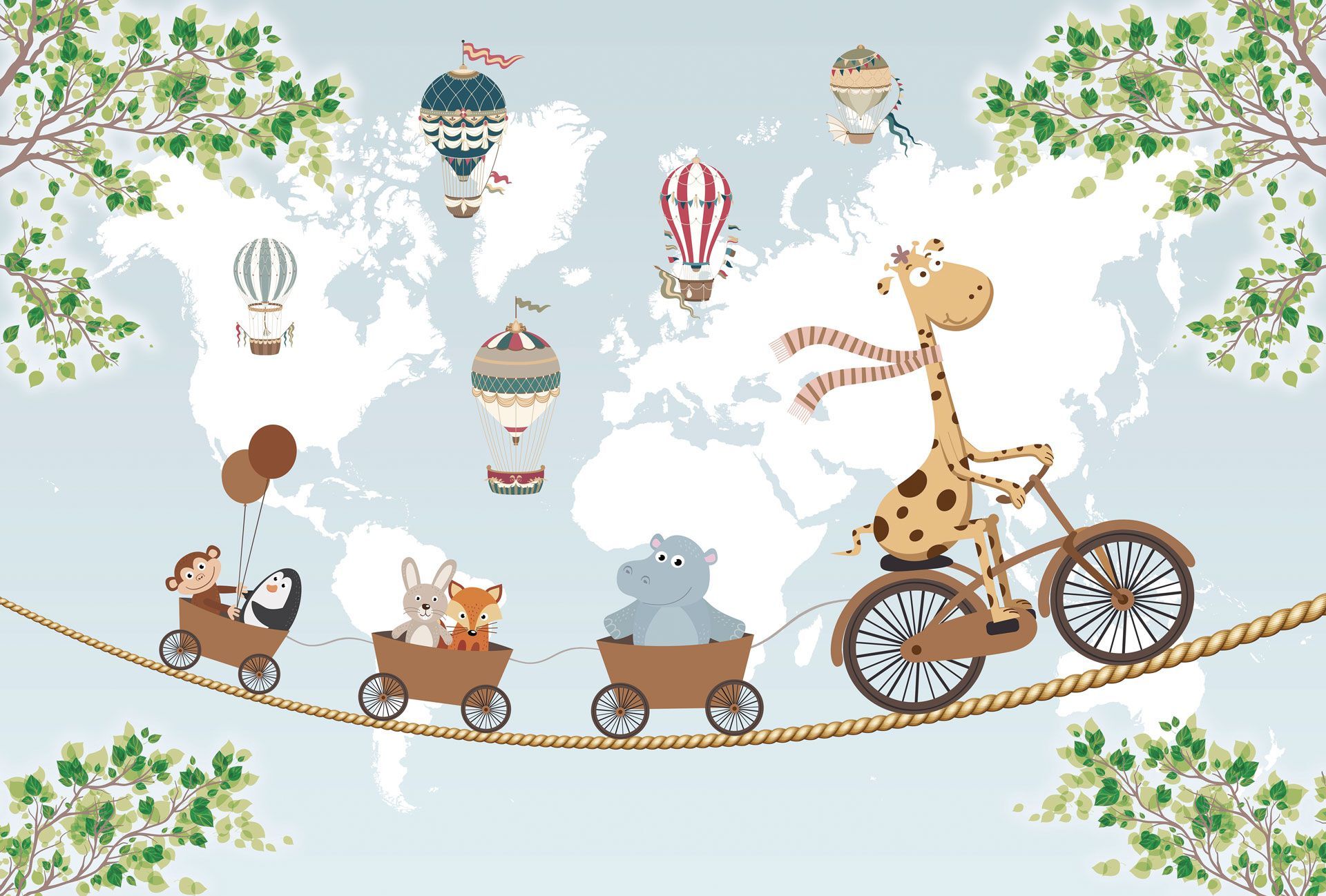 Панорамные обои для детей Rimura 2025 ARCH-00030142 - Вид №1