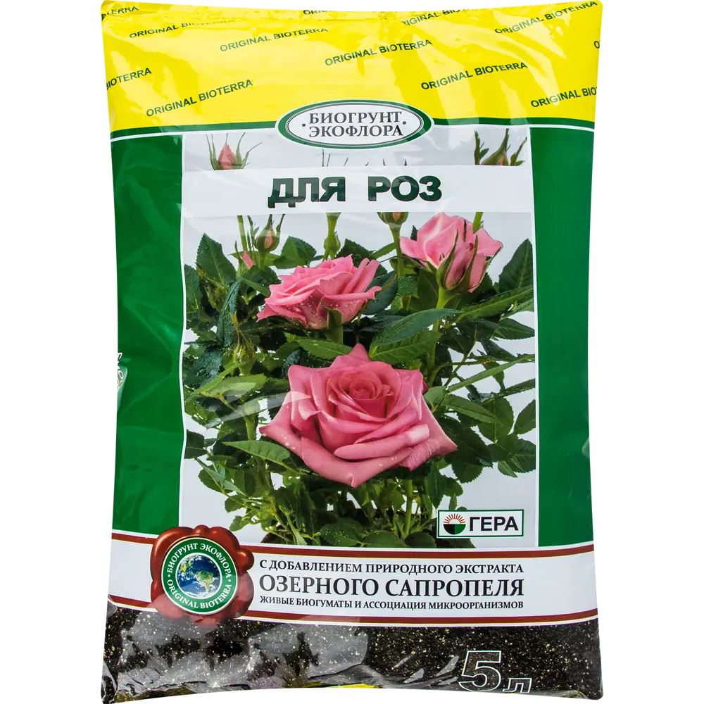 Грунт для роз 5 л 14063440 STLM-2107586 БИОГРУНТЫ ЭКОФЛОРА 