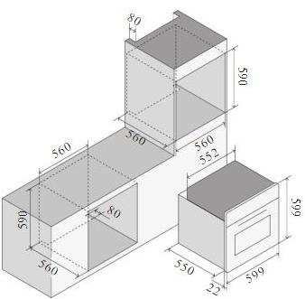 Ilve Многофункциональная встраиваемая духовка из нержавеющей стали Panoramagic Ov60pmt3 Santreyd  - Вид №1