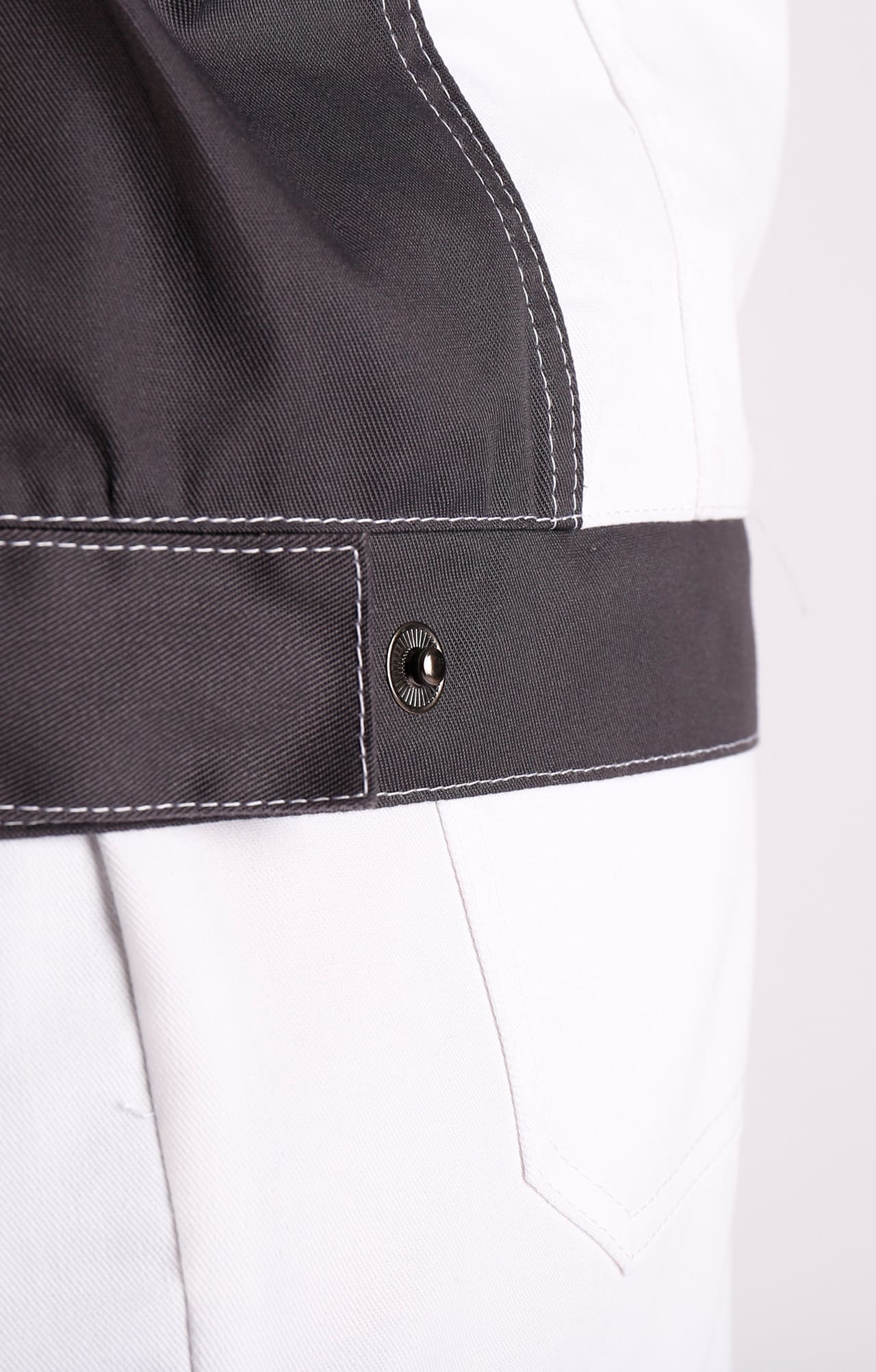 4974828 Костюм  NEW белый графит STATUS  Летняя спецодежда  размер 52-54/182-188  - Вид №22