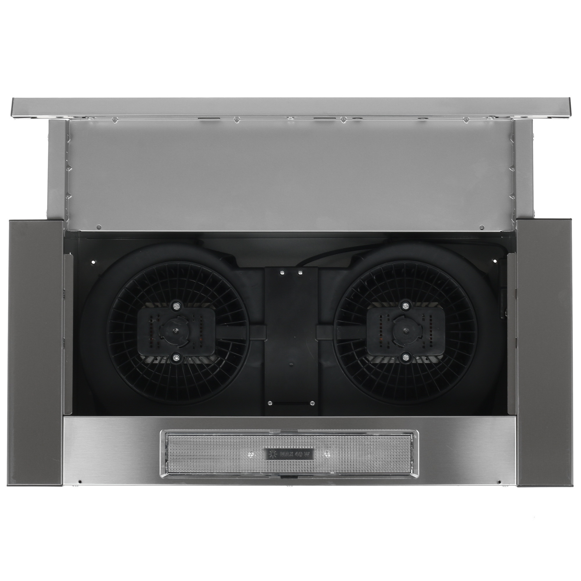 1126804 Вытяжка телескопическая KRONA KAMILLA Slim 2M 600 серебристый/серебристый STDN-0016634 - Вид №6