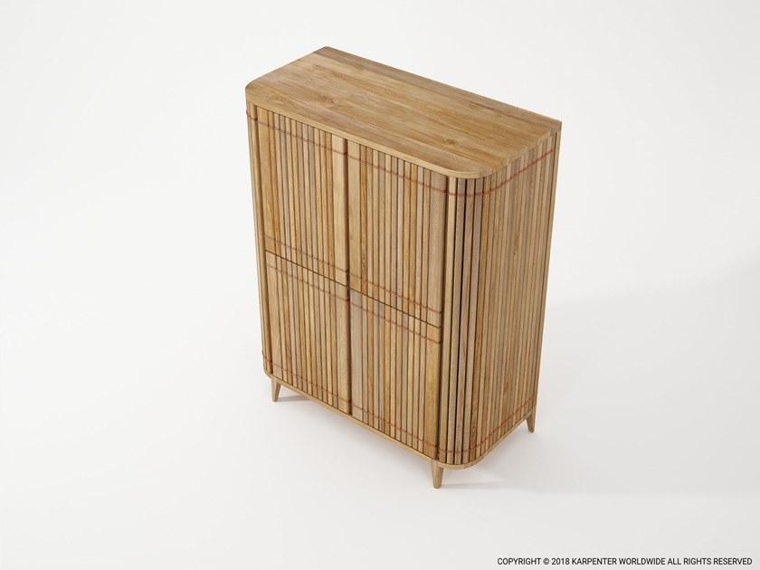 KARPENTER Буфет из тика с распашными дверцами Koppar Kp02 - t - Вид №3