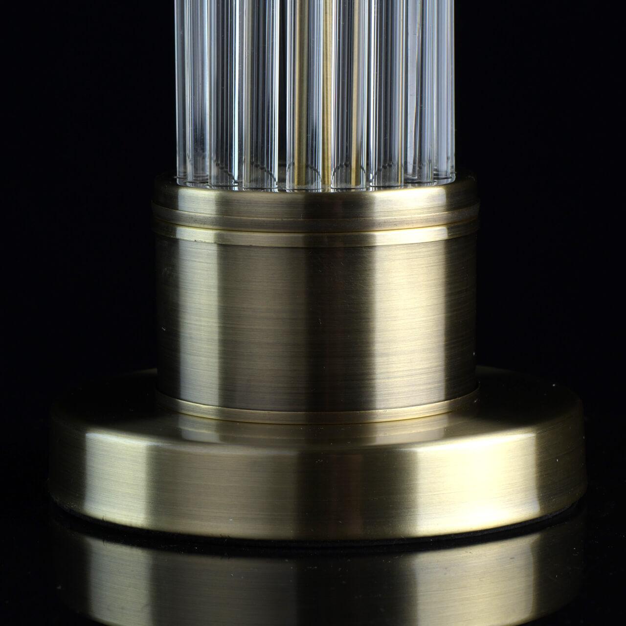 Настольная лампа MW-Light Аделард 642031601 MW-LIGHT КЛАССИЧЕСКИЕ 195138 Белый;золото;прозрачный  - Вид №2