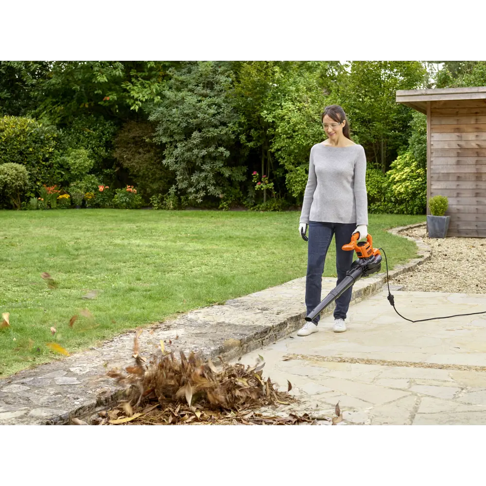 Пылесос-воздуходувка садовый электрический Black&Decker BEBLV290 2900 Вт BLACK + DECKER STLM-2032551 - Вид №9