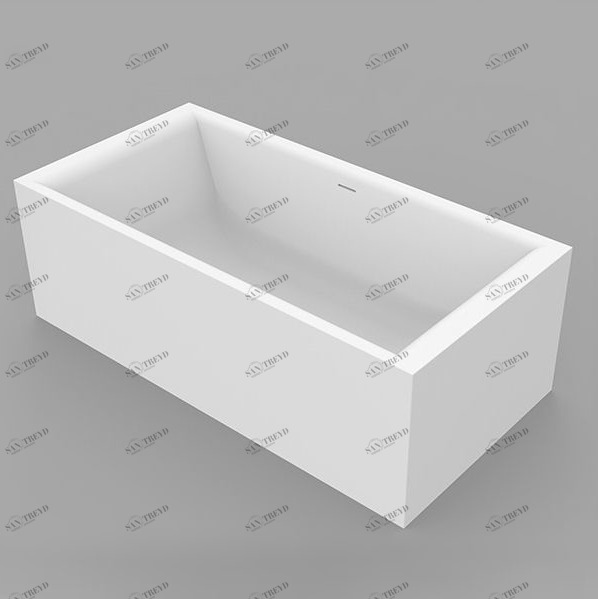 Dimasi Ванна прямоугольная отдельностоящая Coral Tub белая CRL0201