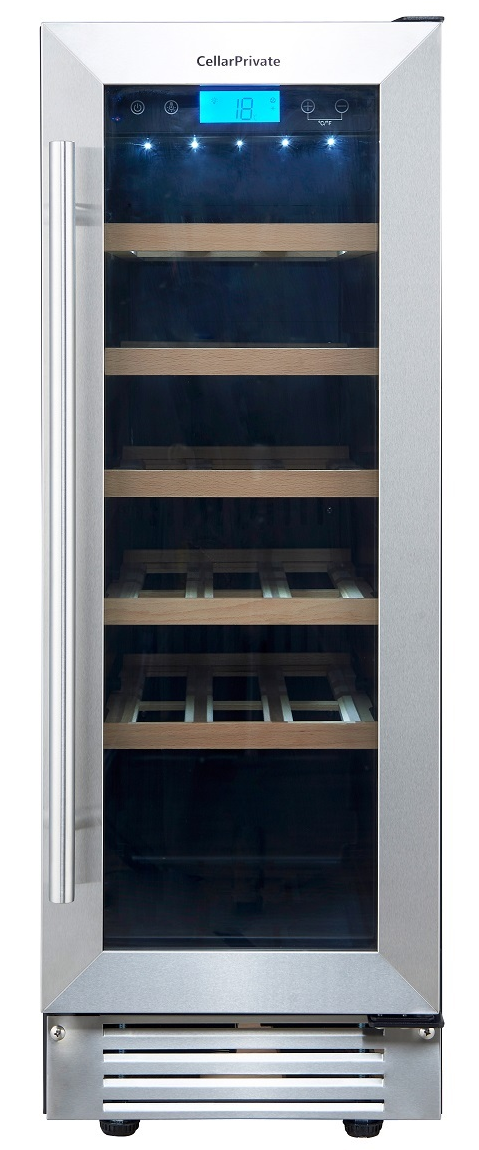 9049322 Винный шкаф CellarPrivate CP020-1T серебристый CELLAR PRIVATE STDN-0134282 - Вид №8