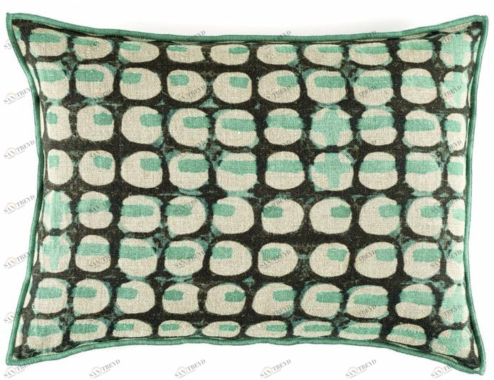 Élitis Прямоугольная льняная подушка с рисунком sun-id-1363916