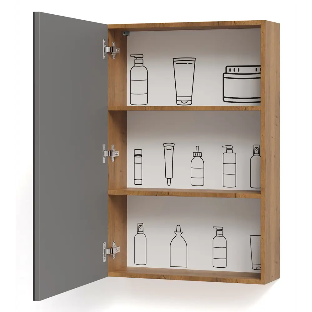 Зеркальный шкаф Santreyd Турин с системой плавного закрывания 86142939 STLM-0066401 - Вид №3