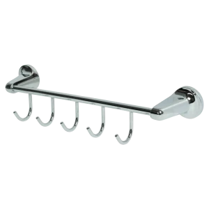 Вешалка Vidage Ангарка металлическая 5 крючков цвет хром