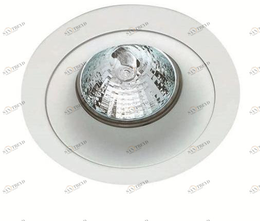 Terzo Light Круглый встраиваемый светодиодный светильник из алюминия  V4182700 