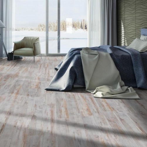 Виниловый ламинат Tarkett Lounge Tribute Дуб с брашью (Текстурированная) 914,4х152,4/101,6 мм 1000901240 - Вид №3