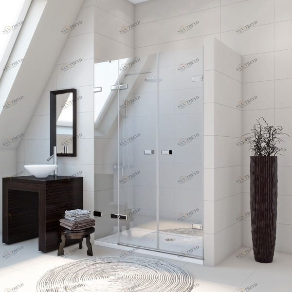 Душевые двери в нишу 140x200 GK-863A стекло прозрачное 6 мм GUTEWETTER TREND DOOR 140X200GK863A