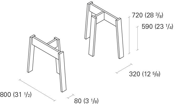 e15 Деревянный мольберт Basis sun-id-1444403 - Вид №11