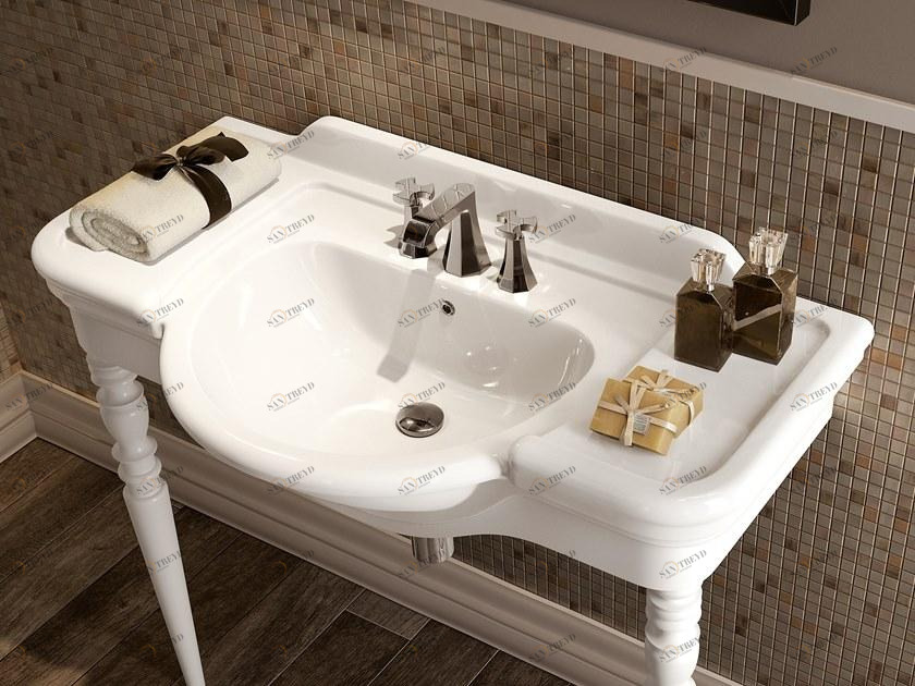 3050 Напольная раковина стоящая овальная Ceramica Flaminia Fidia