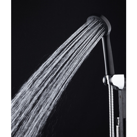 Orange OneLife OL11b Душевой гарнитур: цвет: чёрный Хром sun-id-1516998 - Вид №1