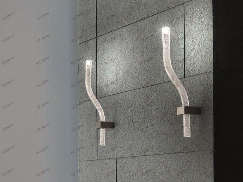 Vetreria Vistosi Бра с прямым светом из дутого стекла Stardust sun-id-1418081