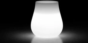 Plust Яркий полиэтиленовый садовый горшок Drop