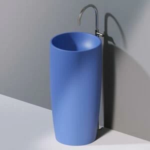 L103T0R0VT.140 Напольная раковина стоящая круглая A. e T. Italia PILLAR