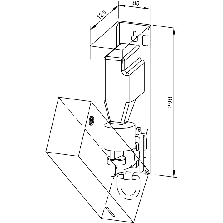 731103 Дозатор пенного мыла WP103 WAGNER_EWAR A-LINE Wagner Ewar  - Вид №1