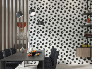 Обои в горошек