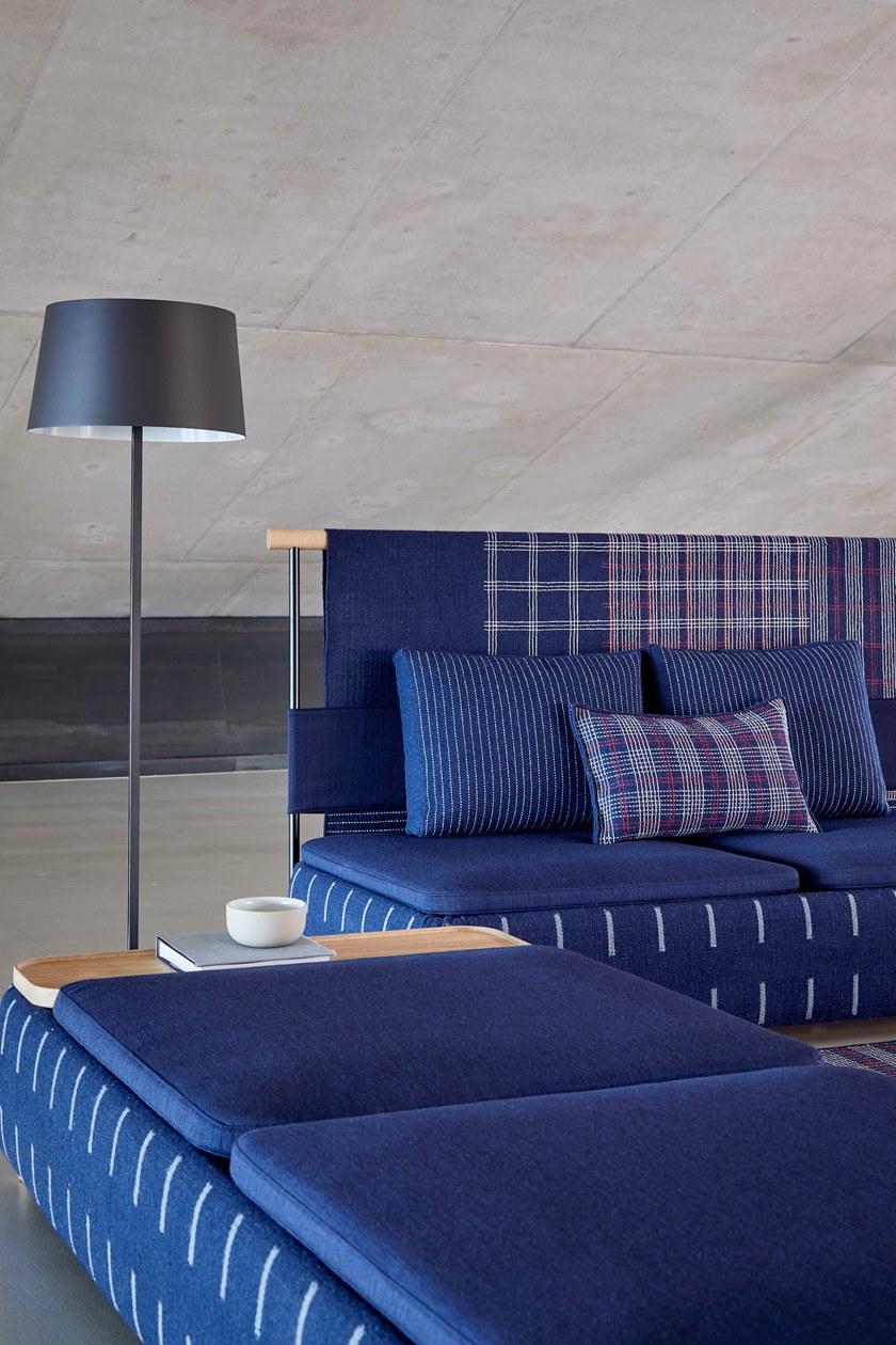 GAN Прямоугольная подушка из шерсти в шотландскую клетку Lan sun-id-1479798 - Вид №13