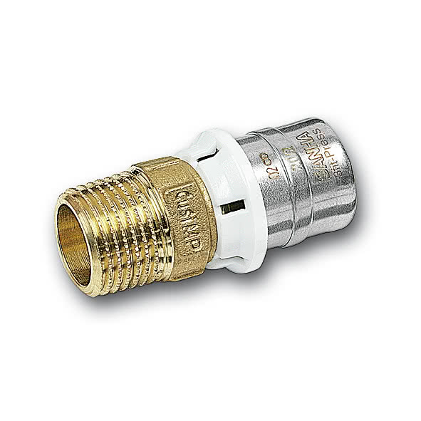 325243G1612 25243G - переходник 3fit-Press, без содержания свинца Размер:16x1/2 SANHA  - Вид №1