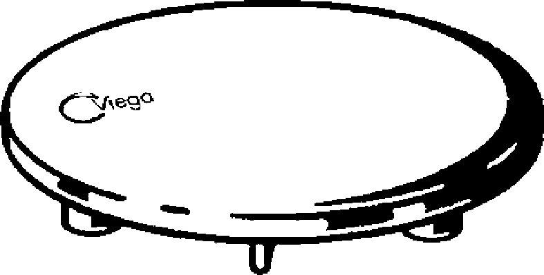 Канализационная арматура  Сифоны для ванн и душевых поддонов  Tempoplex Plus VIEGA 649 982 Модель 6964.0 Santreyd  - Вид №1