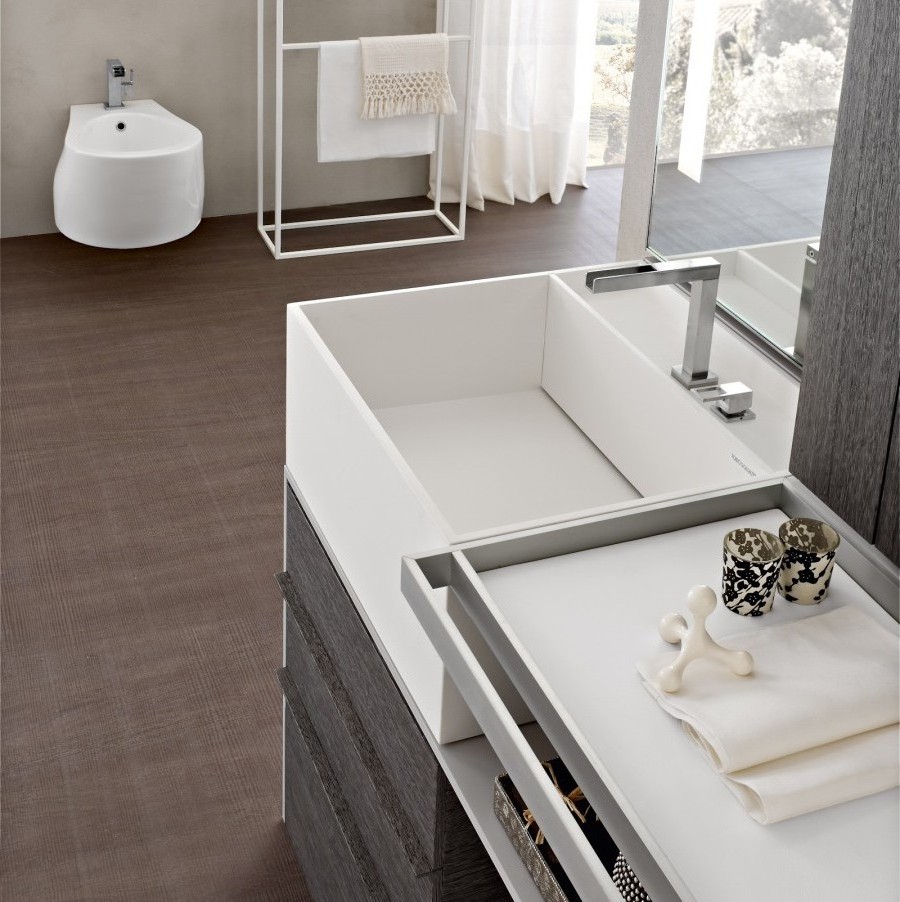 45685 Накладная раковина на столешницу  овальная Toscoquattro  - Вид №2