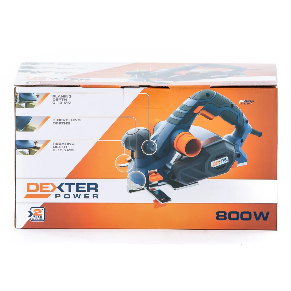 Рубанок электрический Dexter Power M1B-YH10-82X2, 800 Вт 18056993 STLM-2102523  - Вид №5