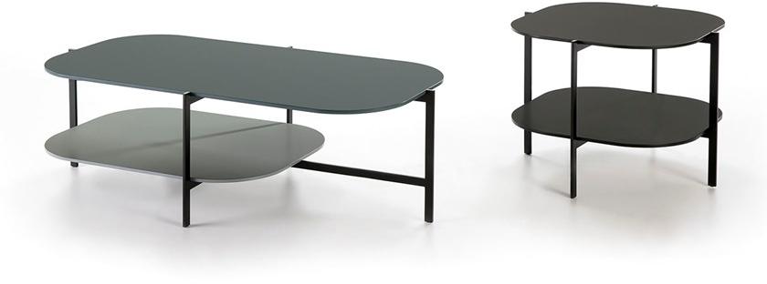 Kendo Mobiliario Низкий прямоугольный журнальный столик с журнальной полкой Exo sun-id-1361563 - Вид №9