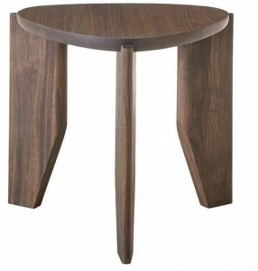 BassamFellows Треугольный журнальный столик из массива дерева  Cb-354, cb-355