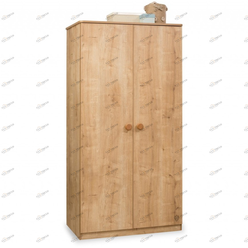 Шкаф двухдверный деревянный Mocha Baby CILEK MOCHA BABY 00-3832146 Бежевый Santreyd 