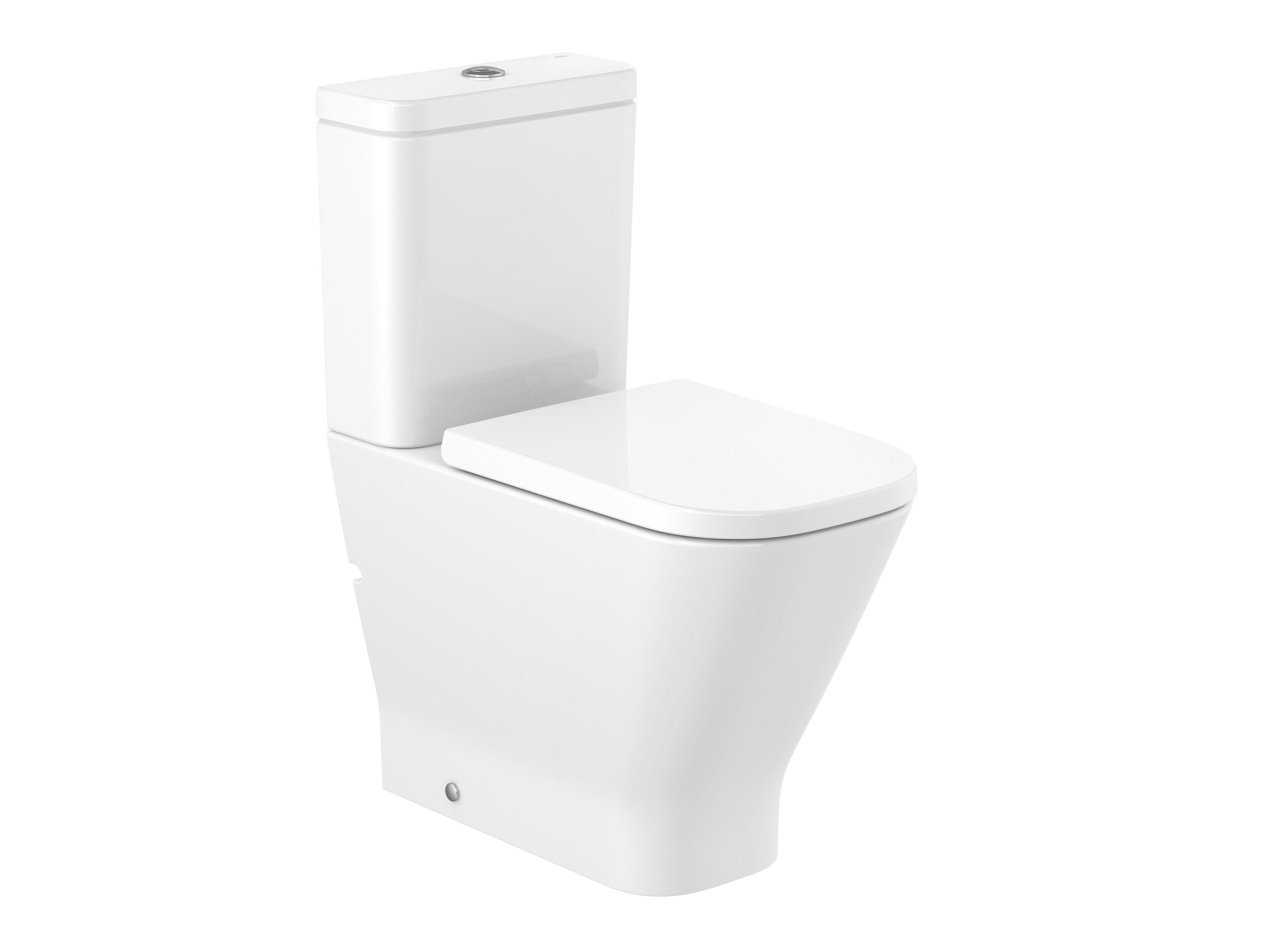 Компактный фарфоровый туалет без бриды Roca The Gap ARCH-00075514