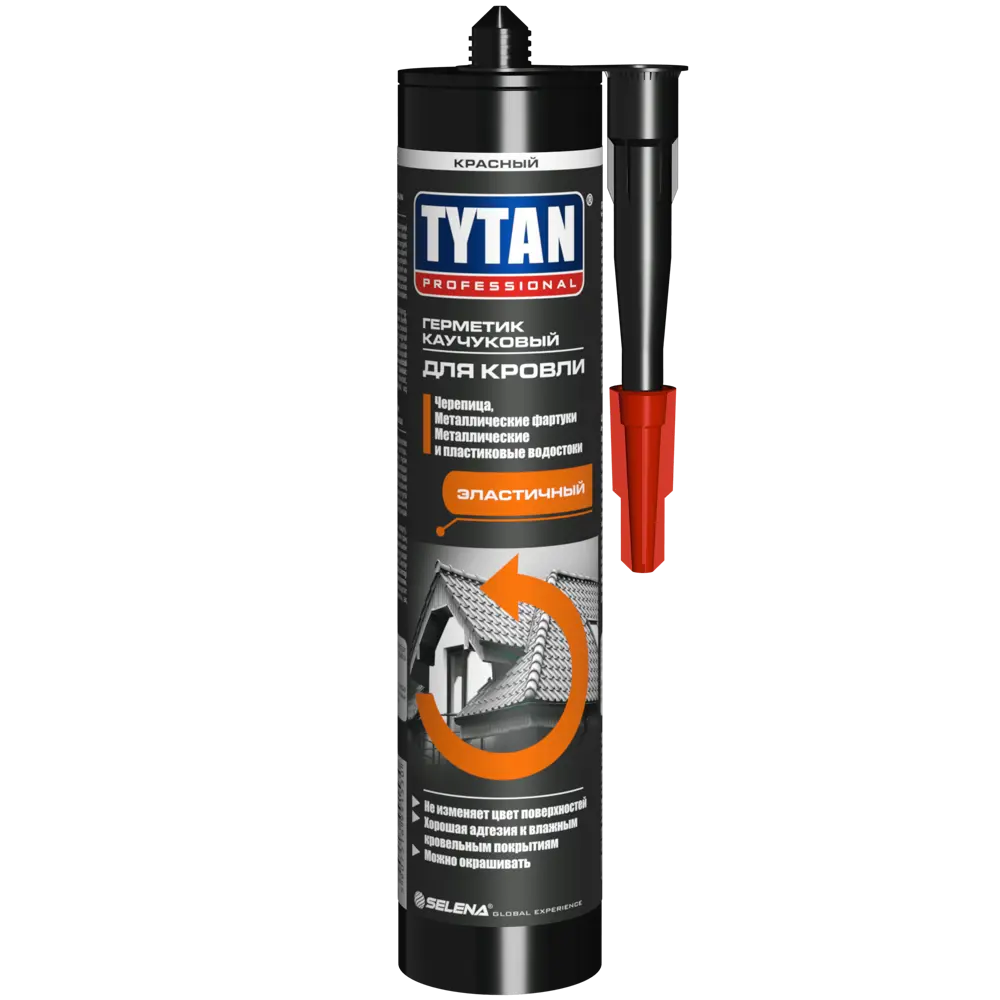 Герметик для кровли Tytan красный 310 мл STLM-2062207