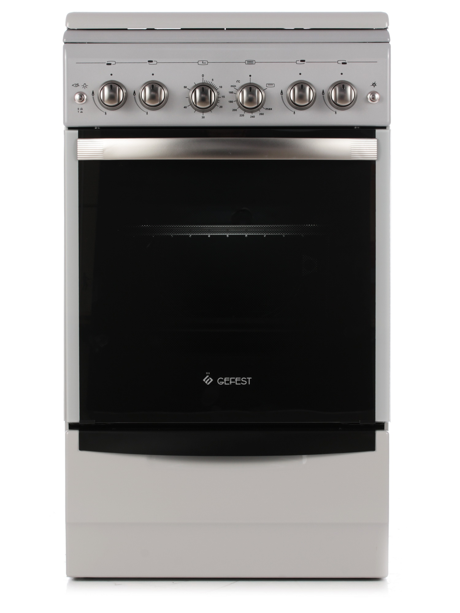 1089289 Газовая плита Gefest 5100-02 0068 серебристый STDN-0100805