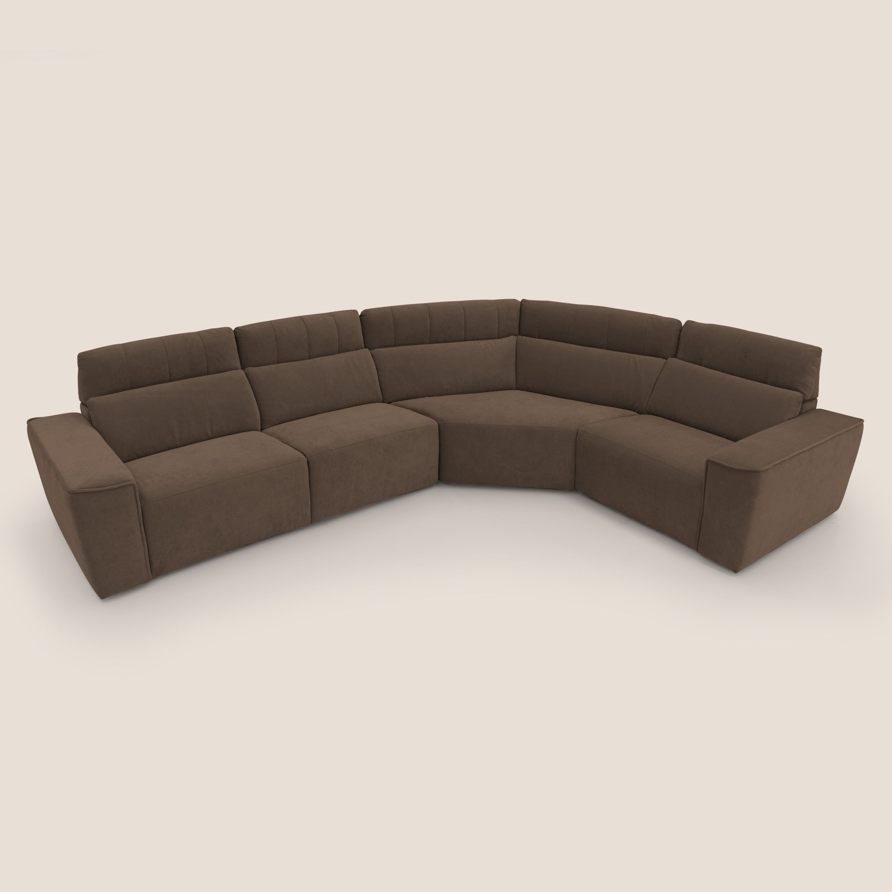 Угловой диван с откидной спинкой из ткани Divani.Store Clark ARCH-00090714 - Вид №201