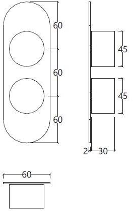 Water Evolution Смеситель для душа / ванны Lapa sun-id-1376861 - Вид №1