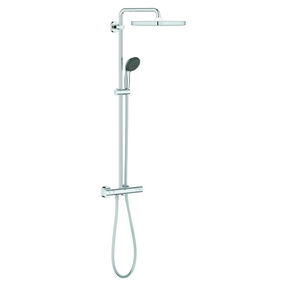 Душевая стойка Grohe Vitalio Start 2 режима с термостатом 83396638 STLM-2144682  - Вид №1