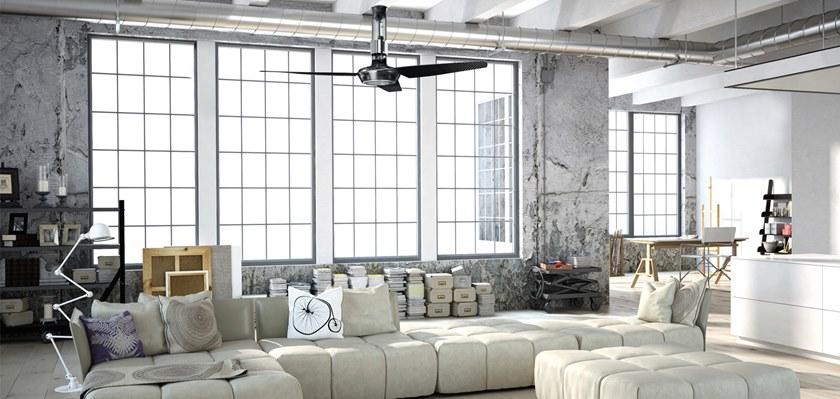 Vortice Потолочный вентилятор со встроенным освещением Nordik air design 61039 - Вид №3