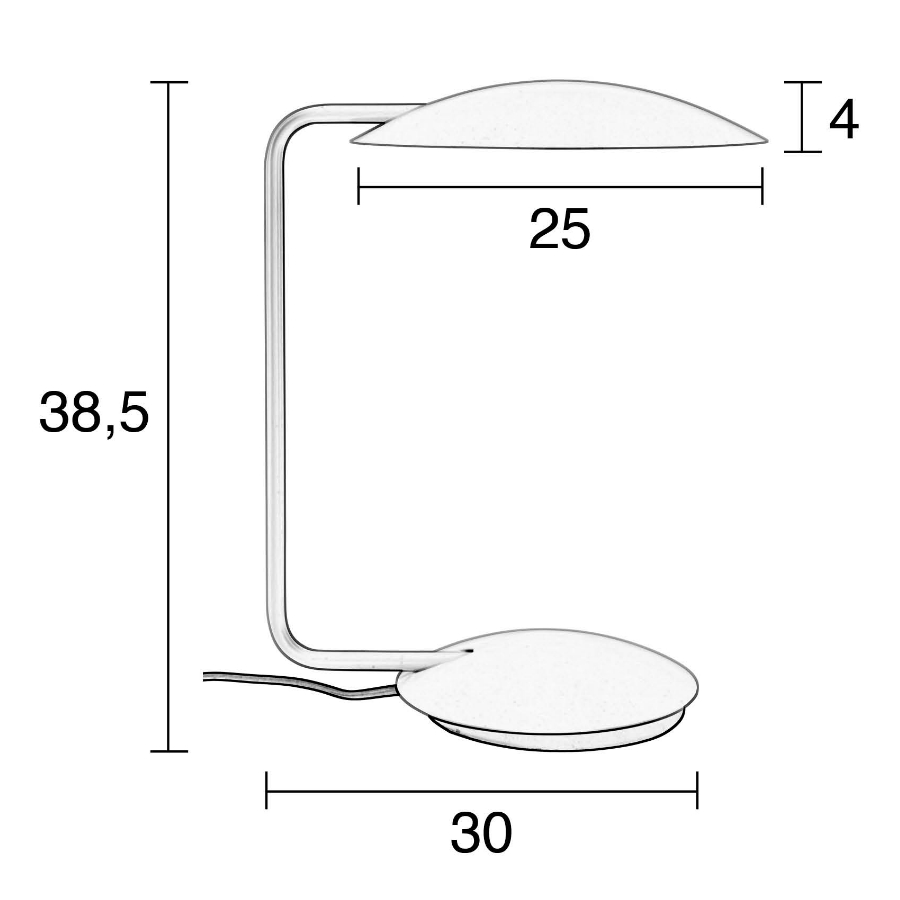 Лампа настольная Pixie, белая Zuiver 5200075 - Вид №8