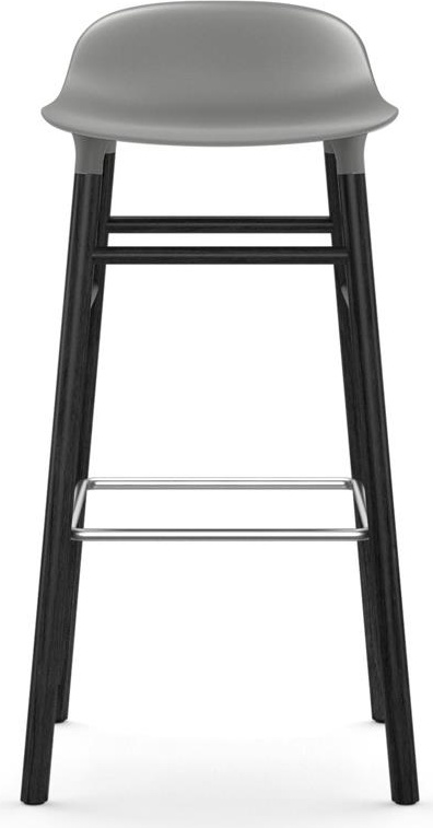 603219 Барный стул 75 см Черный Серый Normann Copenhagen Form - Вид №1
