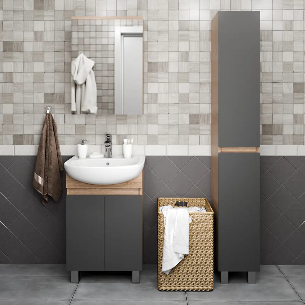 Тумба Santreyd Элегия для ванной под раковину 48.5 см 83591326 Соло STLM-0042293 - Вид №4