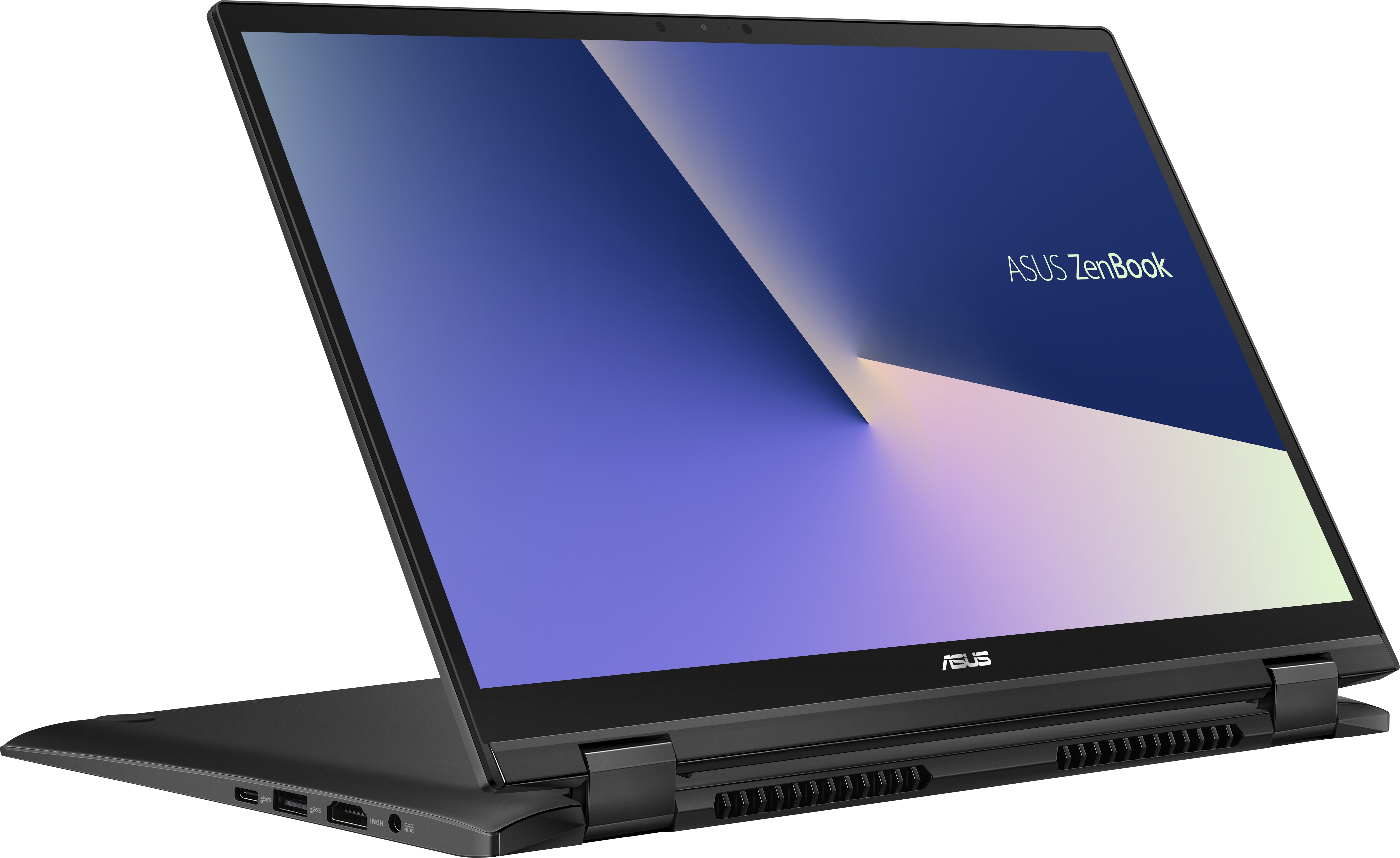 90NB0NW1-M00570 ux463fa-ai043t flip touch +stylus+bag+cable xmas 14"(1920x1080 ips)/touch/intel core i5 10210u(1.6ghz)/8192mb/256ssdgb/nodvd/int:intel uhd graphics 620/cam/bt/wifi/war 1y/1.4kg/gun grey/w10 + screenpad ASUS Santreyd  - Вид №10